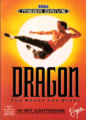 Dragon - The Bruce Lee Story (Europe) box cover front